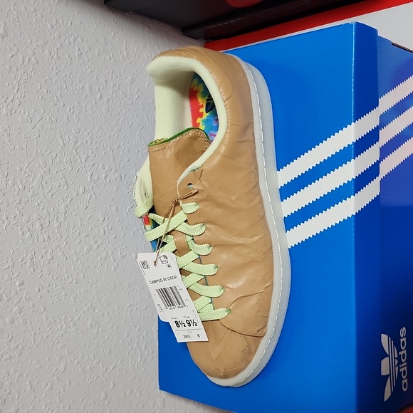 adidas gazelle silver green womens adidas H03540 Campus 80 Crop 420 Mens Lifestyle Shoe main image 0